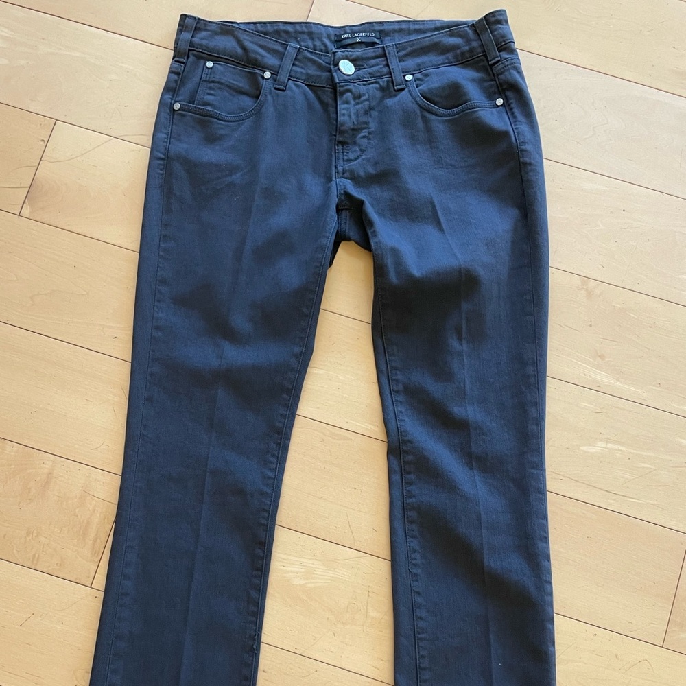 Karl Lagerfeld slim jeans, made in Italy, waist 29” inseam 34” never worn